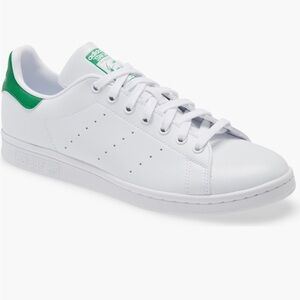 NEW Men’s Adidas Stan Smith Low Top White/Green